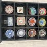 Artisan Mini Plates in Display Case for Wall Image 2
