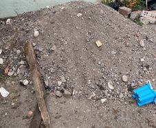 gravel/sand/rubble mix