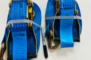 Premium Ratchet straps Box of 10. (5 Ton x 10 metre)
