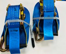 Premium Ratchet straps Box of 10. (5 Ton x 10 metre)