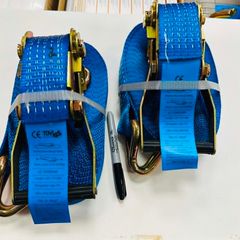 Premium Ratchet straps Box of 10. (5 Ton x 10 metre)