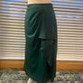 Koton green midi skirt. Size 8 Image 4
