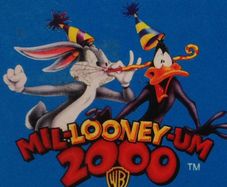 Looney Tunes /mil-looney-um 1999 Cufflinks/tie Pin
