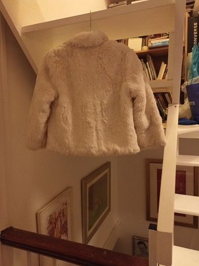 kids fake faux jacket age 5-6