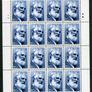 1999 Ireland Irish Actors and Actresses (Michael Mac Liamnoir, Siobhan McKenna & Noel Purcell) Commemorative Stamps Sheetlet Plate 1A1A Mint Never Hinged (MNH) Image 3