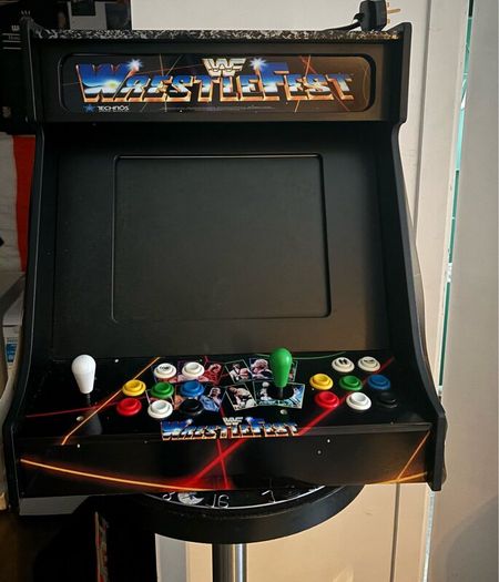 Arcade machine table top