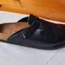 Birkingstock Boston supergrip Size 40 black leather in excellent condition Image 7