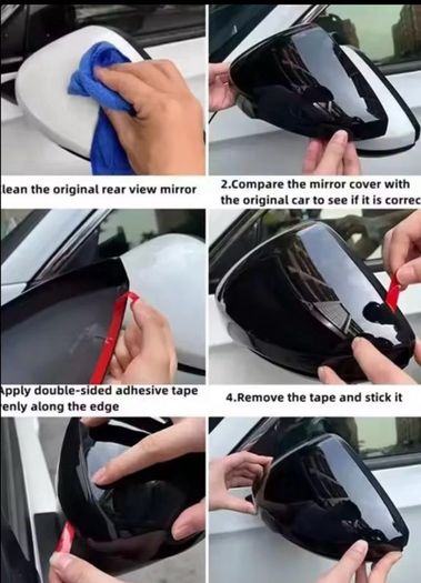 Mirror Cover Wing Cap