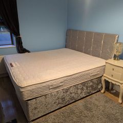 Super king bed + mattress