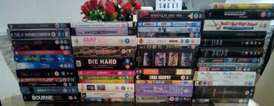 Collection Of Dvd Boxsets Retro 80s 90s Movies Ghostbusters Back to the future etc