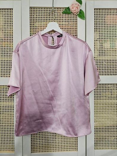Satin Blouse Zara S New