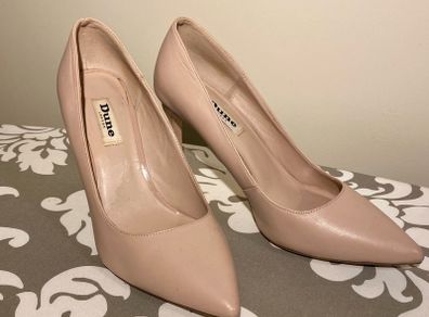 High heels in rose / nude, size 5 / 38