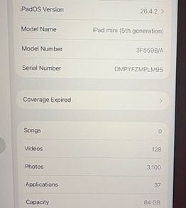 ipad mini 5