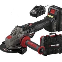 Parkside Performance 20V Cordless Brushless Angle Grinder. Indoor Outdoor Maintenance DIY Projects Garage Garden Mechanic Easter Weekend Offer.