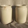 Two antique stoneware jars (c.1910s) - both in excellent undamaged condition (5.5" height) Image 4