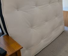 Small Double Bed - Mattress, Divan base and Headboard