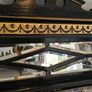 1886 Victorian Aesthetic Movement Ebonised & Gilt Overmantel Mirror Image 3