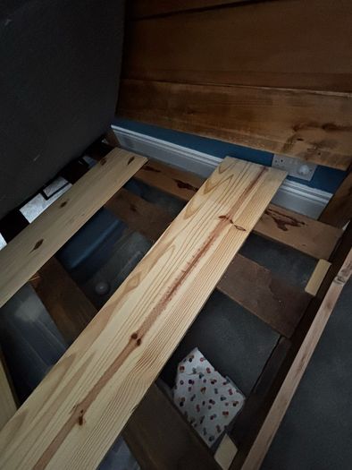 Vintage Handmade Amish Bed-frame - OPEN TO OFFERS