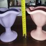 Set of 4 retro ice cream/desert bowls Image 3