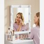 Dressing Table with Mirror and Adjustable LED Lights Image 4