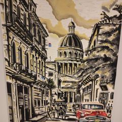 Havana street painting