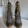 Michael Kors Khaki and Brown Laced Boots Image 3