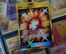 Beast Ring ! Secret Rare ! from Forbidden Light Set ! 2018 ! Pokemon Card !