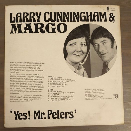 Larry Cunningham and Margo - Yes! Mr Peters