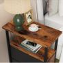 Narrow Side Table Set of 2, Slim Bedside Image 8