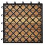 Decking Tiles Vertical Pattern 30 x 30 cm Acacia Set of 30 Image 6