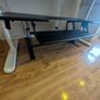 VIVO 122cm Height Adjustable Large Stand Up Desk Converter, V Series, Quick Sit to Stand Tabletop Dual Monitor Riser Workstation, Black, DESK-V048V Image 8