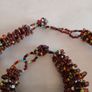 Hand Made Tribal Glass Bead Necklace & Bracelet Image 3