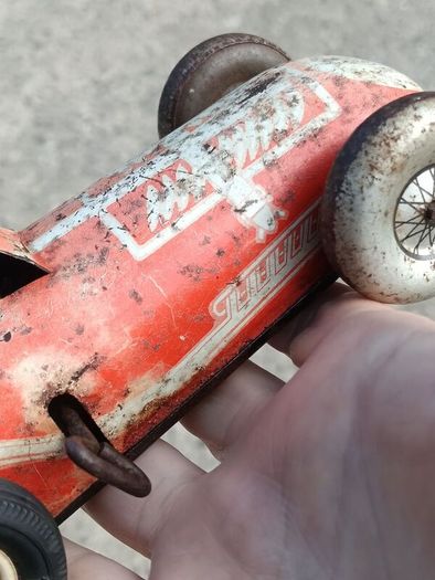 1940's Wind Up tinplate Car(Working)
