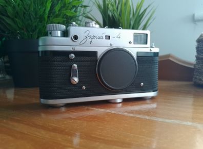 Refurbished Cla'D Zorki-4 VIDEO 35mm Rangefinder Body Camera , USSR Mechanical Leica Copy, 71014159