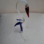 Hand Blown Glass Bird figurine Image 2