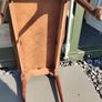 Vintage Queen Anne Style Side Table  Mahogany Finish Image 4