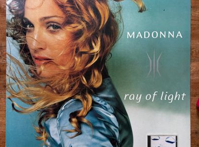Madonna - Ray Of Light - Very Large Thick Card Store Promo Display