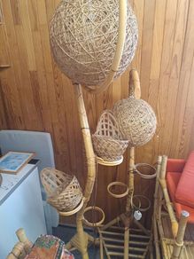 Bamboo Cane Lights