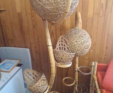Bamboo Cane Lights