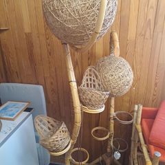 Bamboo Cane Lights