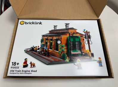 Lego BrickLink Designer Program 910033 Old Train Engine Shed
