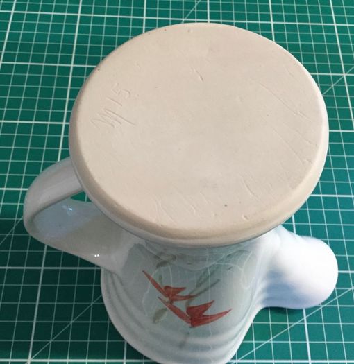 Louis Mulcahy Dearg Design Small Milk Jug & 2 Sugar Bowl