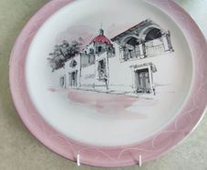 Spainsh Bone China Wall Plate.