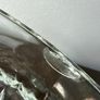 Vintage Cut Glass Serving Bowl with Decorative Stand & EPNS Spoon Image 6