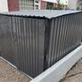 Metal Shed, 1 year old. Damaged by wind, for repair or scrap only Image 3