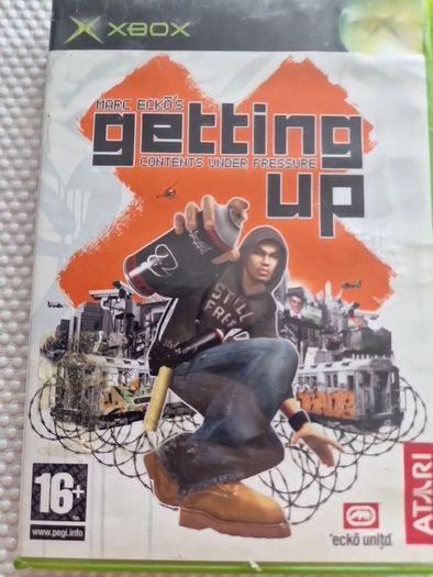 Marc Ecko s Getting Up contents under pressure Xbox Original
