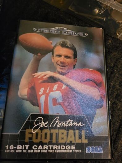 Sega Joe Montana football