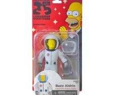 NECA The Simpsons Greatest Guest Stars Buzz Aldrin Action Figure
