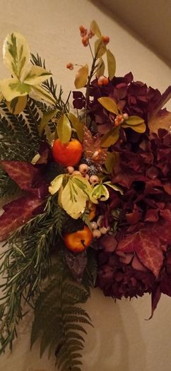 Seasonal wreaths, arrangements made to order