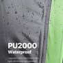 Truck Bed Camping Tent Fits 5.5 to 6.0 ft Waterproof PU2000 2 to 3 Person Image 2